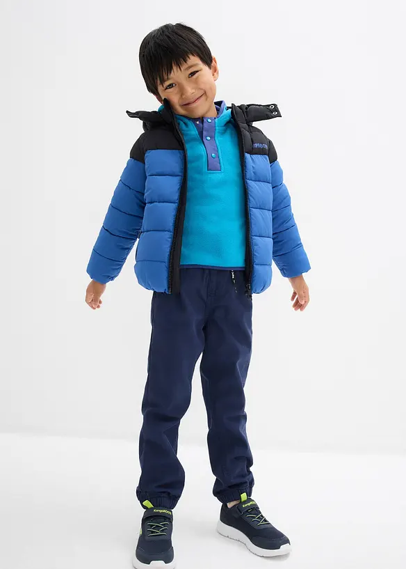 weicher Fleecepullover mit Kapuze, bonprix