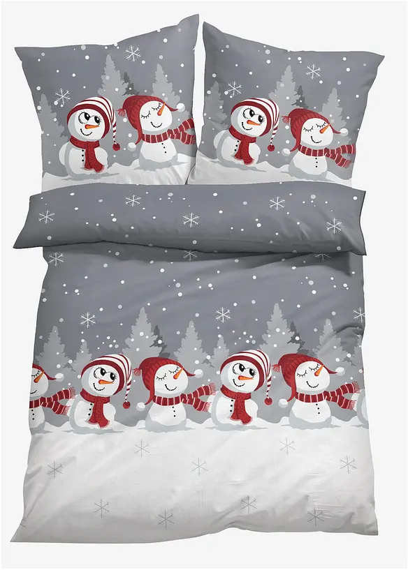 Bettwäsche mit Schneemann, bonprix