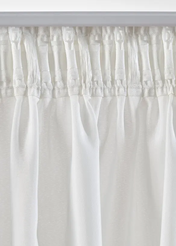 Gardinen aus recyceltem Material (2er Pack), bonprix