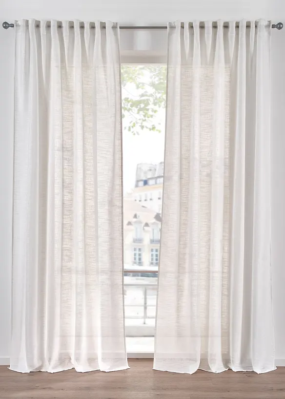 Vorhang mit Struktur, auch in extralang (1er Pack), bonprix
