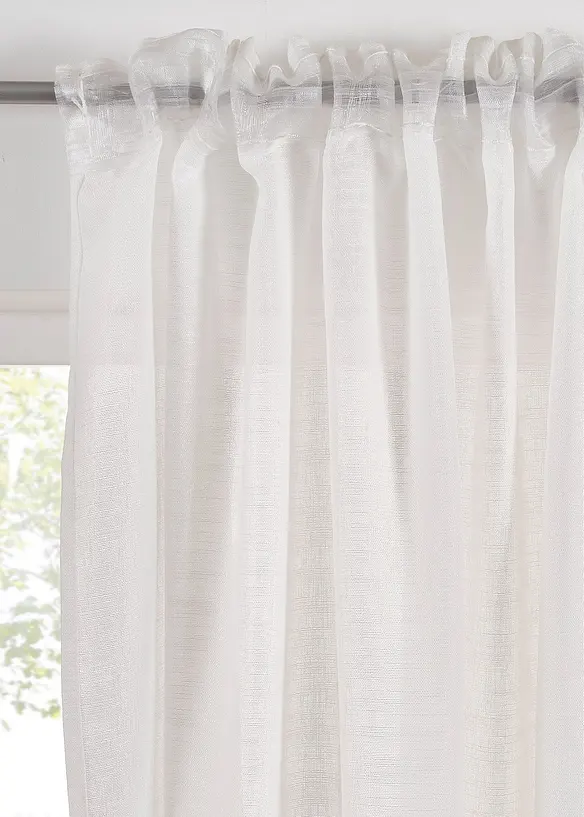 Vorhang mit Struktur, auch in extralang (1er Pack), bonprix