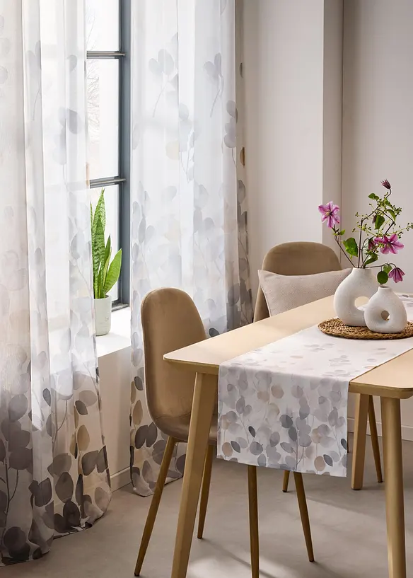 Chemin de table imprimé déperlant, bonprix