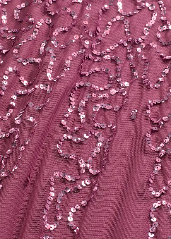 Maxi- oder Abendkleid mit Pailletten, bonprix
