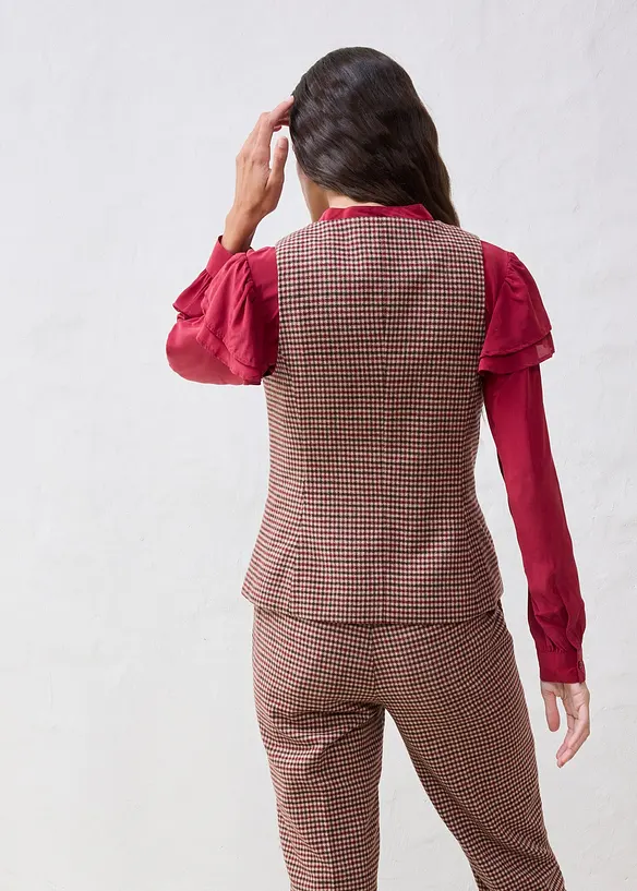 Gilet sans manches en laine majoritaire, bonprix