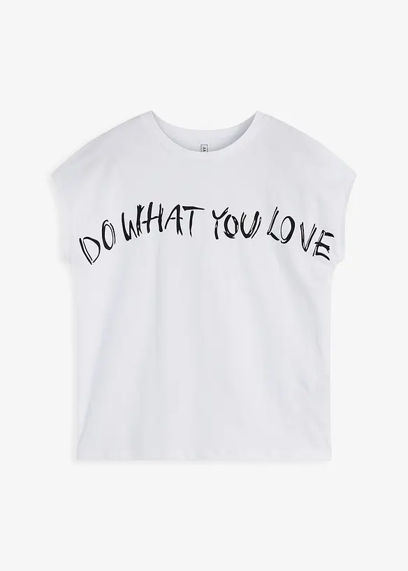 Oversize-Shirt aus reiner Bio-Baumwolle, bonprix