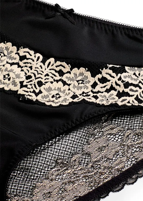 Slip Maxi avec dentelle, bonprix