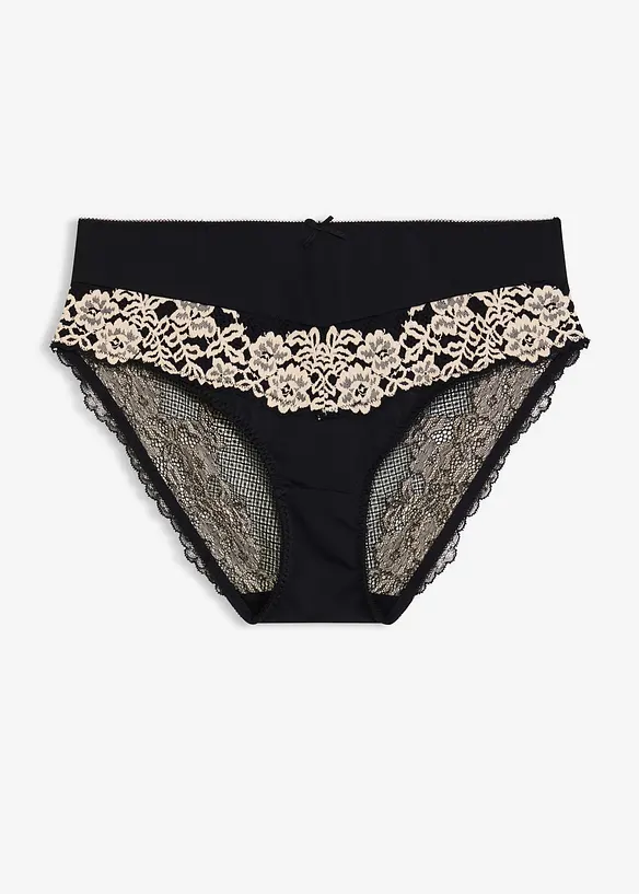 Slip Maxi avec dentelle, bonprix