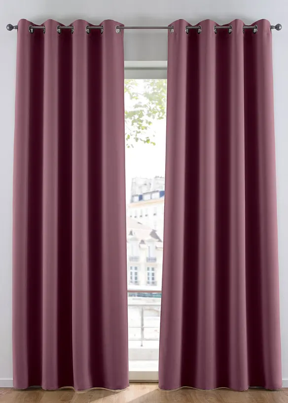 Abdunkelnder Vorhang, in vielen Gr&ouml;&szlig;en (1er Pack), bonprix