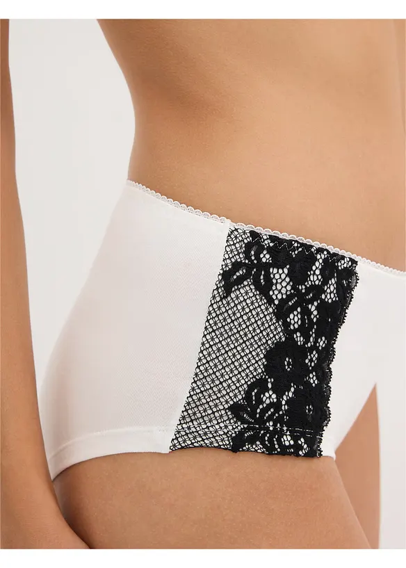 Lot de 4 culottes Maxi coton, bonprix