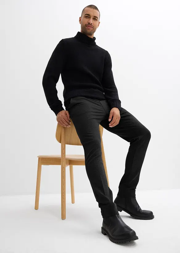 Pantalon slim, &eacute;lastiqu&eacute; et &eacute;l&eacute;gant, bonprix