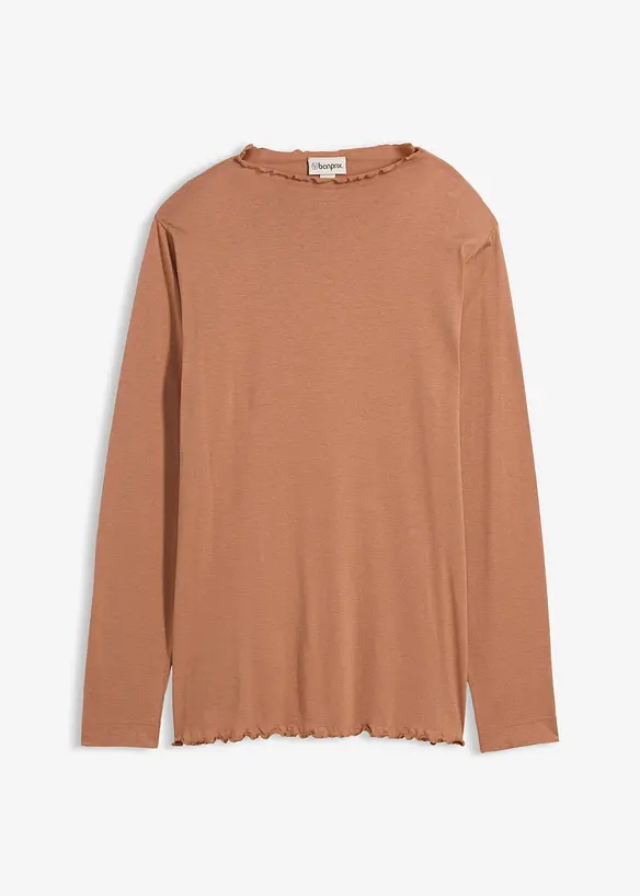 Langarmshirt aus Baumwollmix, bonprix