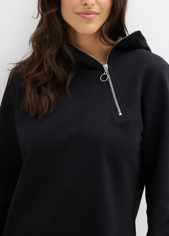 Sweatkleid aus Baumwoll-Mix, bonprix