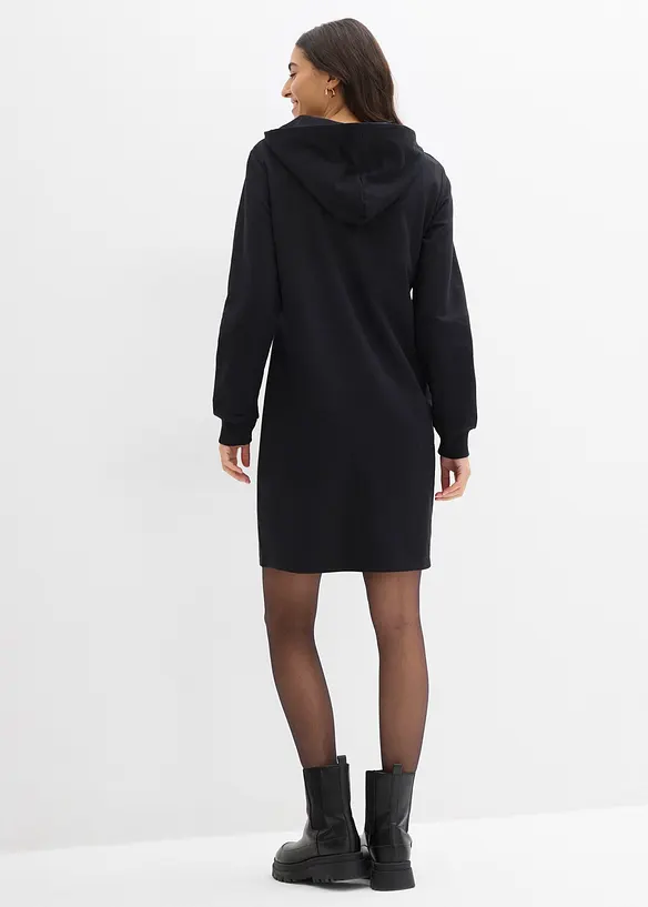 Sweatkleid aus Baumwoll-Mix, bonprix