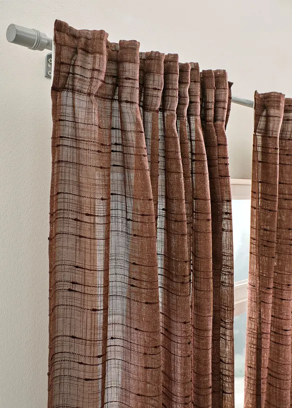 Voilage texturé, différentes tailles (1 pce), bonprix