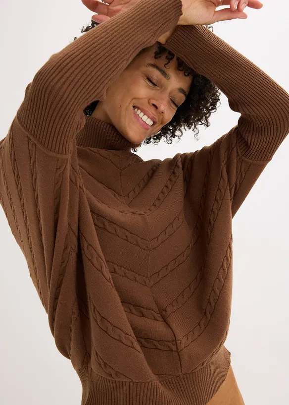 Rollkragenpullover, bonprix