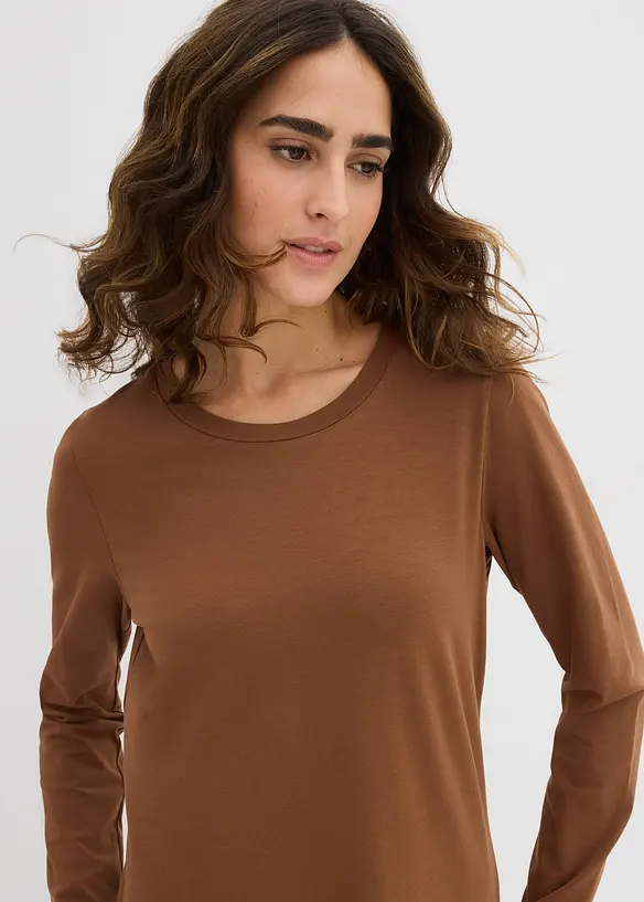 Jerseykleid aus Baumwolle mit Stretch (2er Pack), bonprix