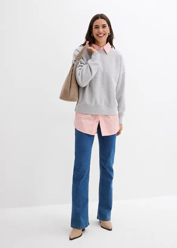 Sweat-shirt oversize, bonprix