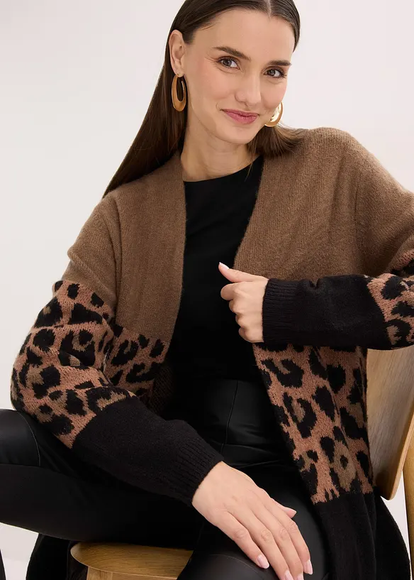 Longstrickjacke, bonprix