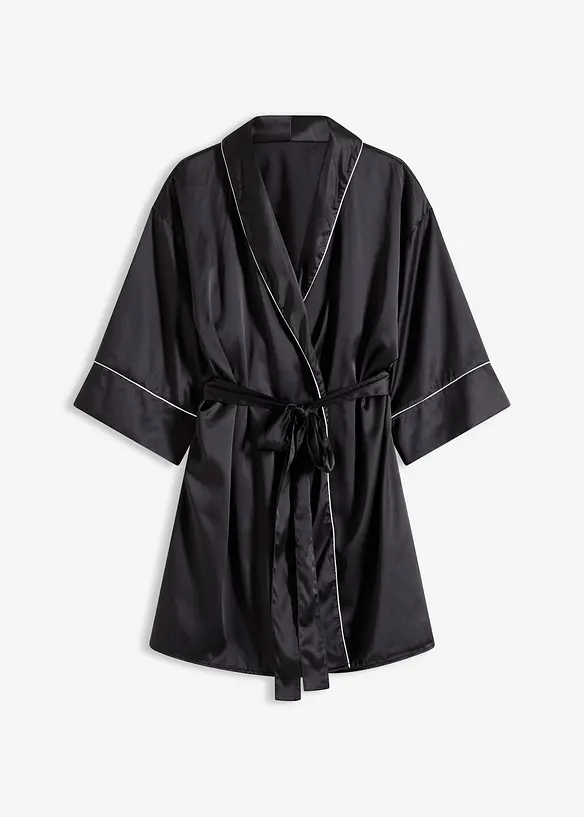 Kimono en satin brillant, bonprix