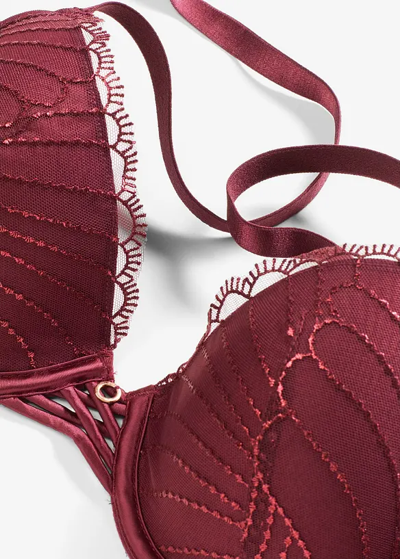 Soutien-gorge à coques brodé, bonprix