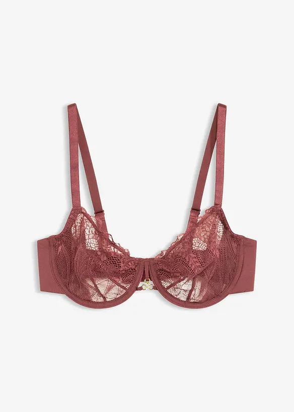 Soutien-gorge à armatures en dentelle délicate, bonprix