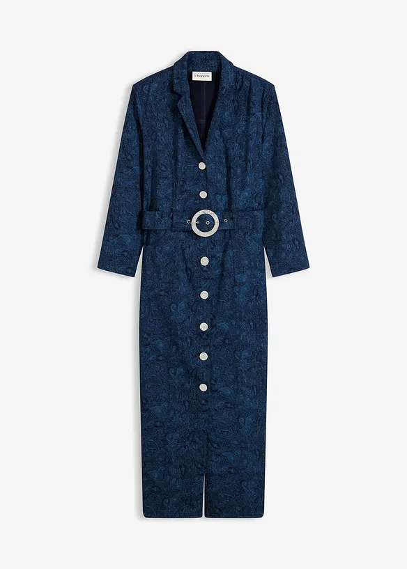 Twillkleid mit Gürtel (2-tlg.-Set), bonprix