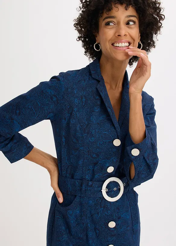 Twillkleid mit Gürtel (2-tlg.-Set), bonprix