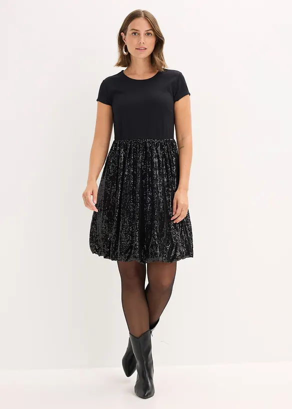 Jerseykleid aus Viskose-Mix, bonprix