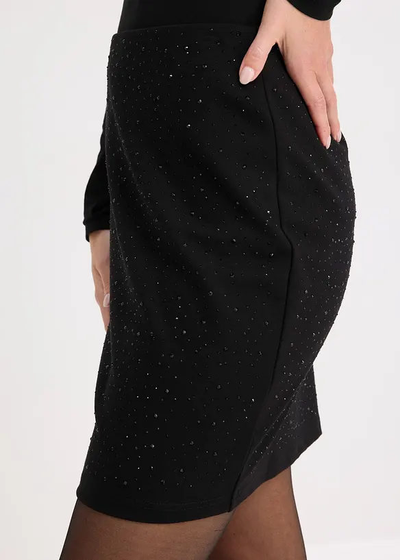 Mini-jupe en Punto di Roma, bonprix