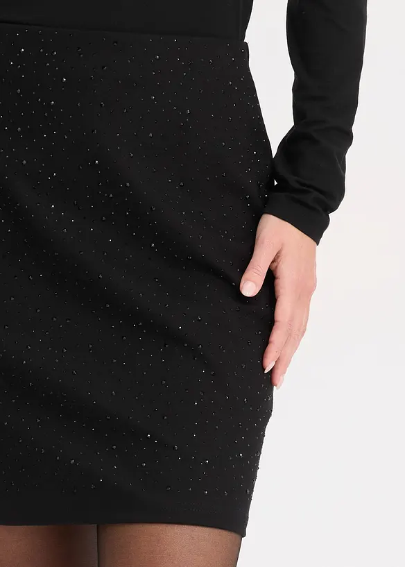 Mini-jupe en Punto di Roma, bonprix