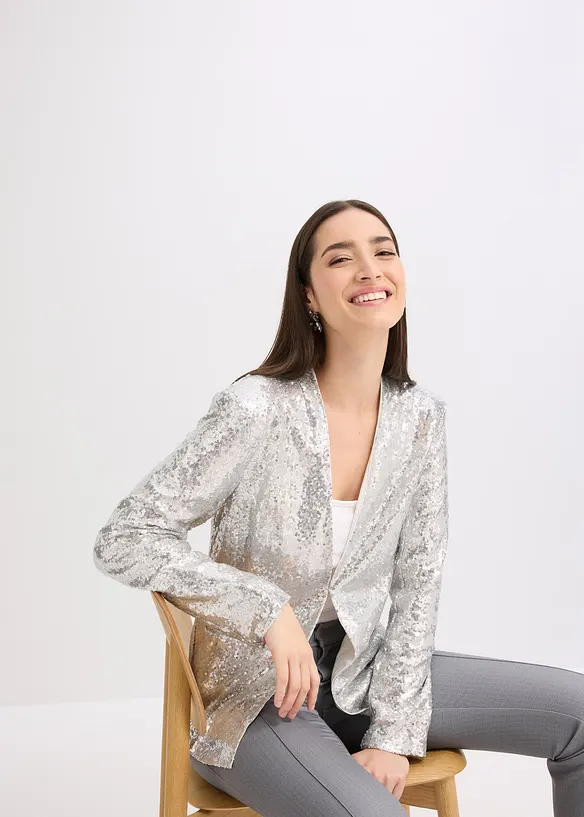 Blazer à sequins, bonprix