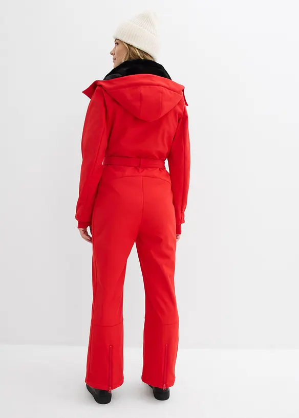 wasserabweisender, warmgefütterter Softshell-Skianzug, bonprix