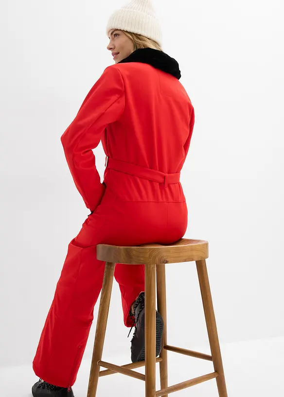 wasserabweisender, warmgefütterter Softshell-Skianzug, bonprix