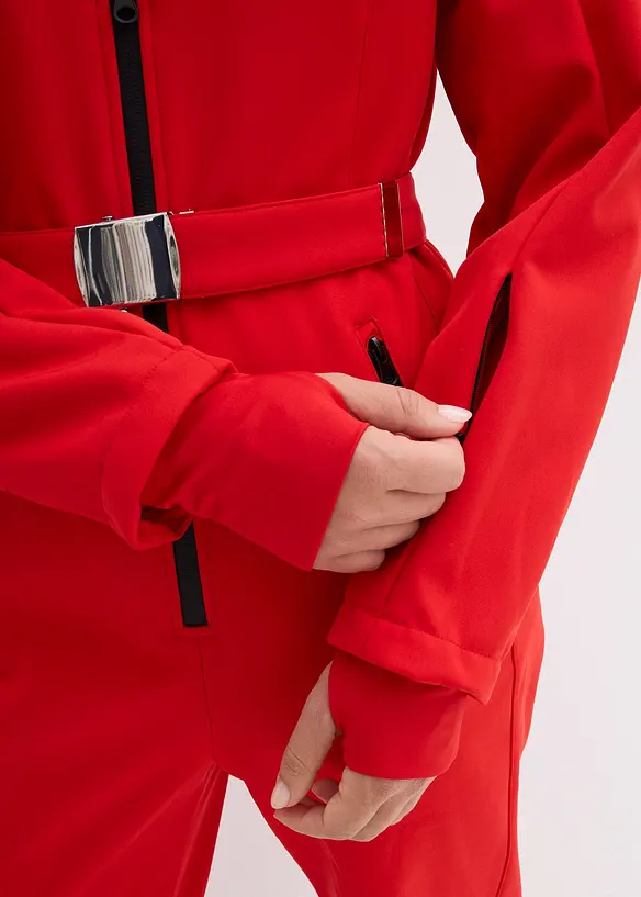 wasserabweisender, warmgefütterter Softshell-Skianzug, bonprix