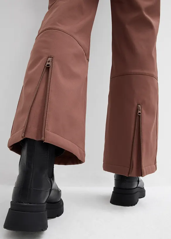 wasserabweisender, warmgefütterter Softshell-Skianzug, bonprix