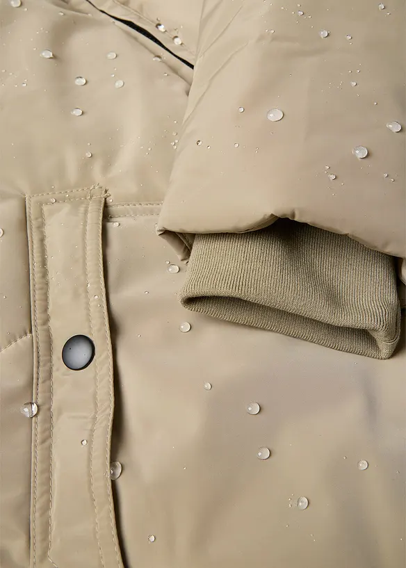 Doudoune longue et déperlante, bonprix