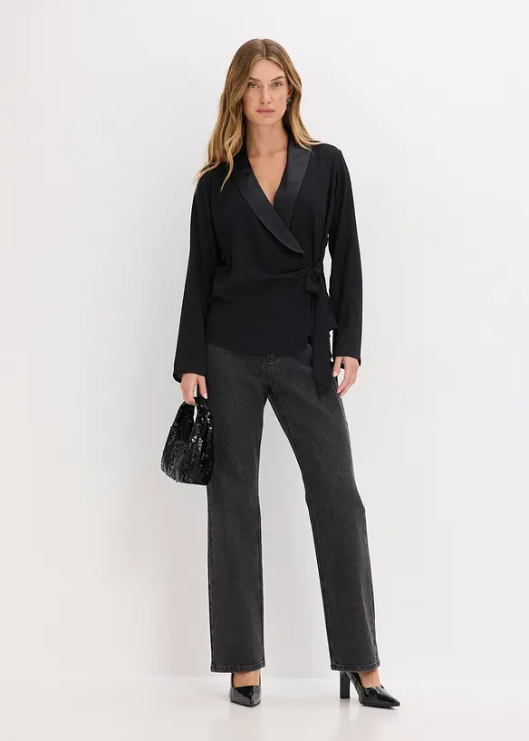 Wickelbluse, bonprix