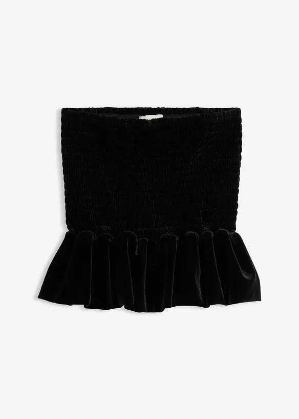 Hosenrock aus softem Samt, bonprix