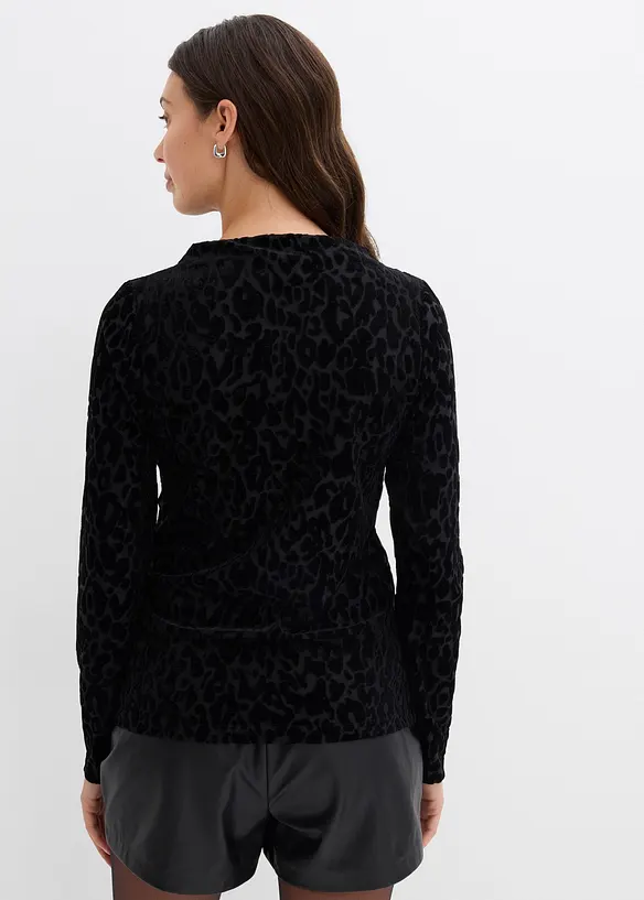 Langarmshirt aus Jersey, bonprix