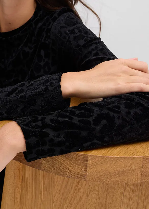 Langarmshirt aus Jersey, bonprix