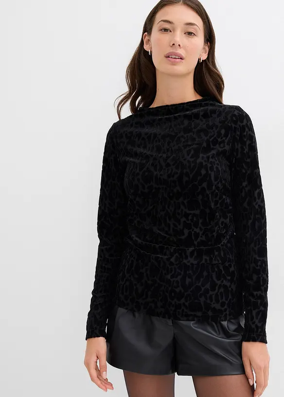 Langarmshirt aus Jersey, bonprix