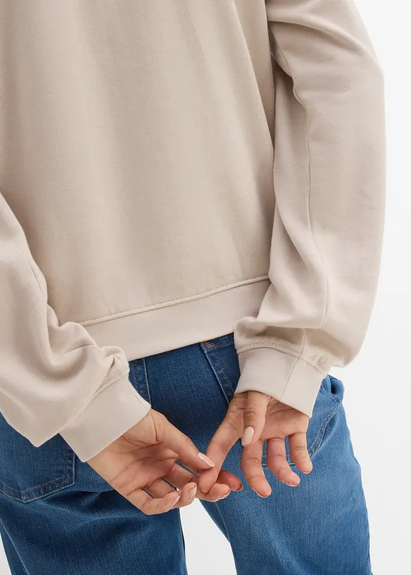 Sweat-shirt 100% coton, bonprix