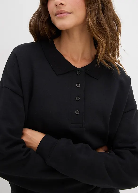 Sweatshirt aus reiner Bio-Baumwolle, bonprix