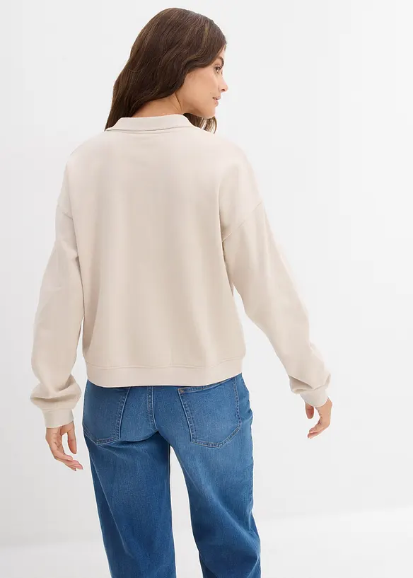 Sweat-shirt 100% coton, bonprix