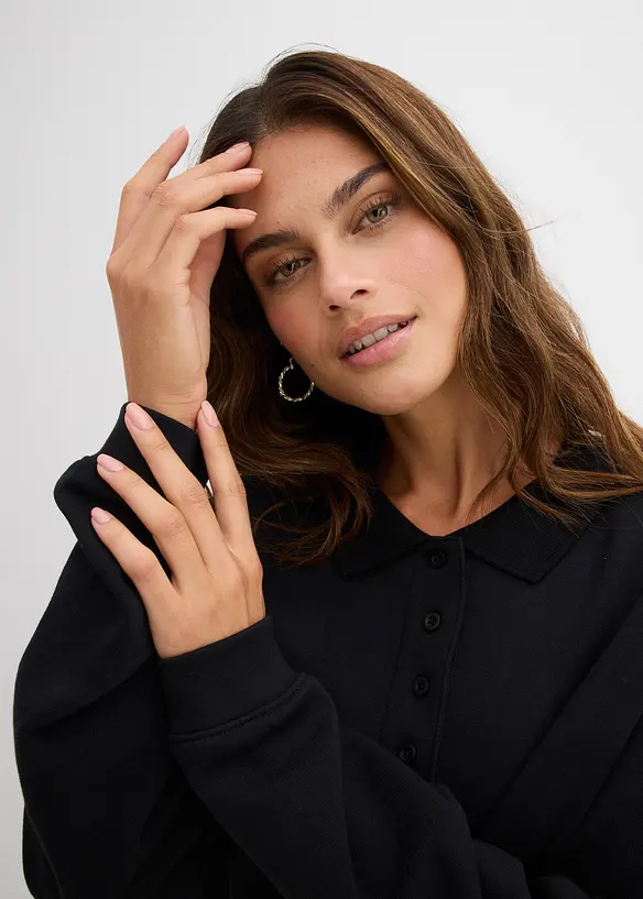 Sweatshirt aus reiner Bio-Baumwolle, bonprix