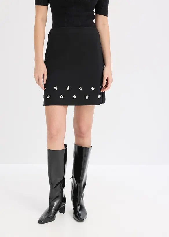 Minirock aus Baumwolle, bonprix