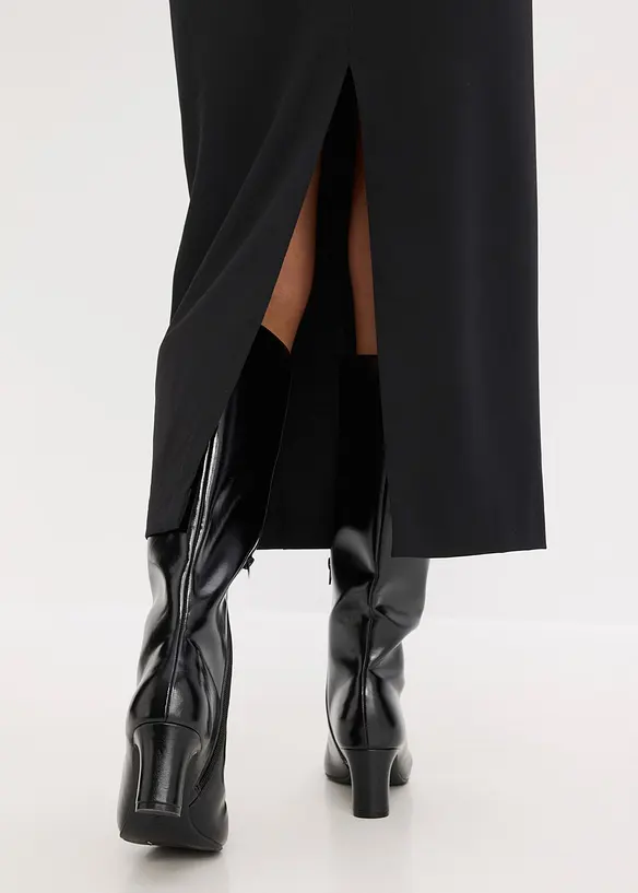 Midirock aus Viskose-Mix, bonprix