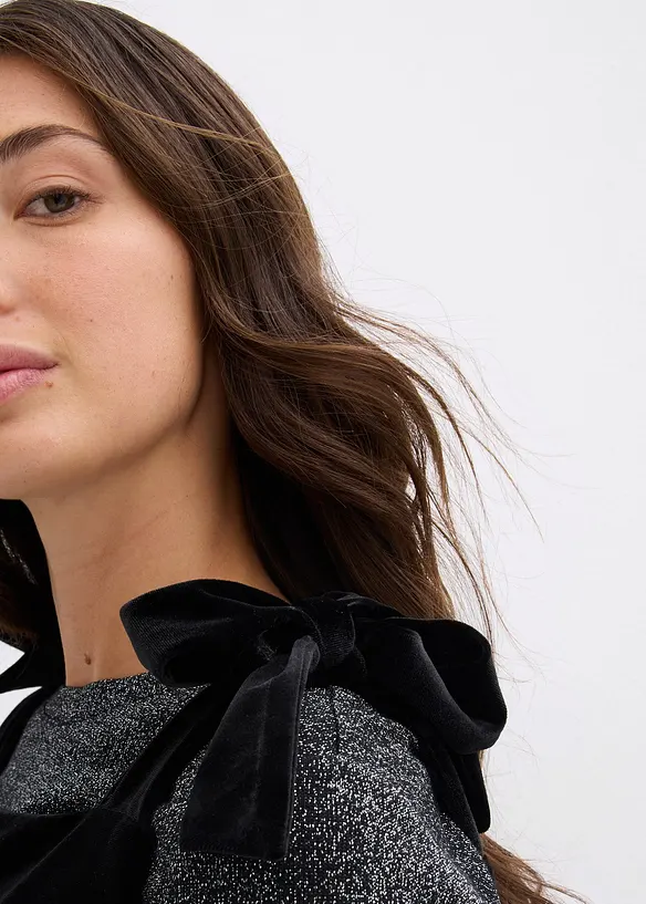 Minikleid aus softem Samt, bonprix