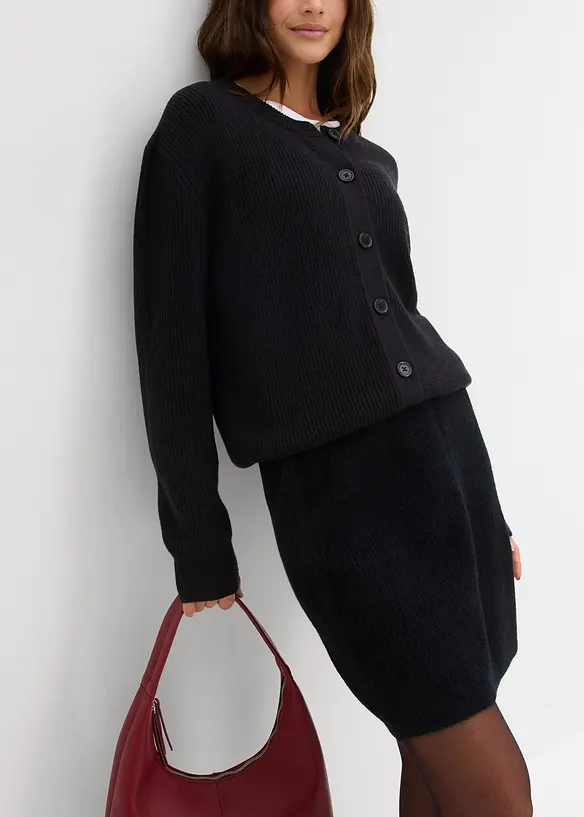 Kurzer Strickrock, bonprix