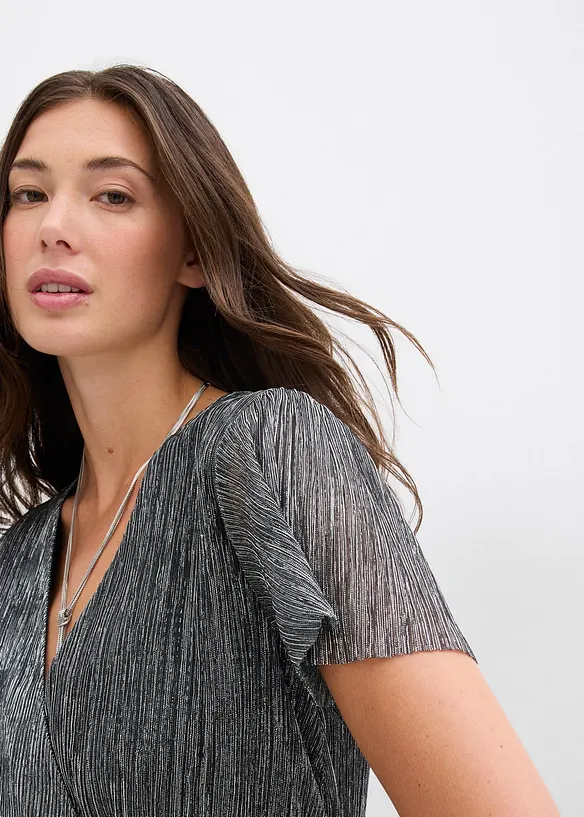 Kurzes Glitzerkleid, bonprix